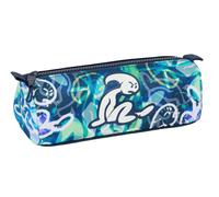 Safta EL NIÑO KOOK - Pencil Case with Zip and Compartment, Children's Pencil Case, Ideal for School Age Children, Comfortable and Versatile, Quality and Resistance, 21 x 7 x 8 cm, navy, M, Casual