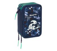Safta El Niño Navy 12.5x19.5x5.5 Cm Triple Pencil Case