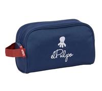 Safta EL OCTOPUS - Children's School Toiletry Bag with Handle, Children's Toiletry Bag, Easy Cleaning, Comfortable and Versatile, Quality and Resistance, 24 x 10 x 15 cm, navy, M, Casual