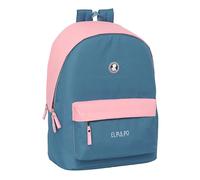 Safta EL PULPO - Laptop Backpack 15.6 Inch and USB, Ideal for Young People of Different Ages, Recycled Fabric, Comfortable and Versatile, Quality and Resistance, 31 x 18 x 44 cm, light pink, M, Casual