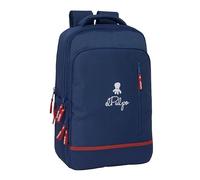 Safta EL PULPO - Laptop Backpack 15.6 Inch with Tablet Pocket and USB Connector, Ideal for Young People of Different Ages, Comfortable and Versatile, Quality and Resistance, 29 x 15 x 44 cm, navy, M