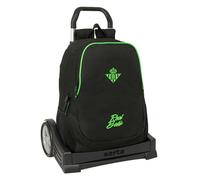 Safta Evolution Real Betis Balompie 22.5l 44x32x16 Cm Wheeled Backpack