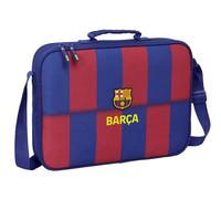 Safta F.C. BARCELONA 1st EQUIPATION 25/26 - Extra School Wallet, Pencil Case, Shoulder Bag, Comfortable and Versatile, Quality and Resistance, 38 x 6 x 28 cm, Blue/maroon, M, Casual