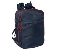 safta F.C. Barcelona 1st Equipment 25/26 Cabin Travel Backpack for 15.6 inch Laptops Ideal for Young People of Different Ages, Comfortable and Versatile, Quality and Durability, 29 x 19 x 44 cm, Blue