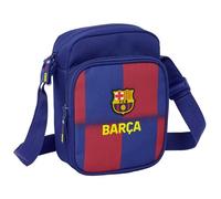 safta F.C. Barcelona 1st Equipment 25/26 Shoulder Strap with External Pocket, Card Case, Comfortable and Versatile Shoulder Strap, Quality and Durability, 16 x 6 x 22 cm, Blue/Maroon, M, Casual, Blue