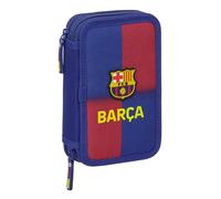 Safta F.C. Barcelona 1st Team 25/26 - Children's School Pencil Case, Pencil Case with Colours, with 29 Tools Included, Ideal for Children from 5 to 14 Years, Comfortable and Versatile, Quality and