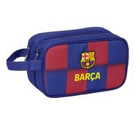 Safta F.C. Barcelona 1st Team 25/26 - Children's School Toiletry Bag, Large Children's Toiletry Bag, Adaptable to Cart, Ideal for Children from 5 to 14 Years, Comfortable and Versatile, Quality and