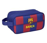 Safta F.C. Barcelona 1st Team 25/26 - Medium Shoe Rack, Multi-Purpose, Pencil Case, Sport, Extracurricular Shoes, Football, Comfortable and Versatile, 29 x 14 x 15 cm, Blue/Maroon, M, Casual