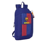 Safta F.C. Barcelona 1st Team 25/26 - Mini Backpack for Daily Use, Ideal for Children of Different Ages, Comfortable and Versatile, Quality and Resistance, 22 x 10 x 39 cm, Blue/maroon, M, Casual