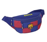Safta F.C. Barcelona 1st Team 25/26 - Waist Bag with External Pocket, Ideal for Youth and Children of Different Ages, Comfortable and Versatile, Quality and Resistance, 23 x 9 x 12 cm, Blue/maroon