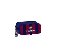 Safta F.c Barcelona Big Triple Pencil Case One Size, multicolour