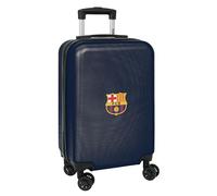 Safta F.c Barcelona Cabin 20´´ Twin Wheels Cabin Trolley One Size