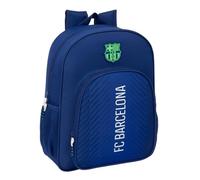 Safta F.C. BARCELONA NAVY BLUE - Children's School Backpack, Adaptable to Trolley, Ideal for School Children, Comfortable and Versatile, Quality and Resistance, 32 x 12 x 38 cm, navy, M, Casual