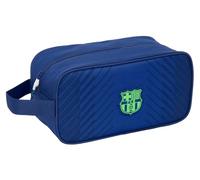 Safta F.C. BARCELONA NAVY BLUE - Medium Shoe Rack, Multipurpose, Pencil Case, Sport, Extracurricular Football, Comfortable and Versatile, 29 x 14 x 15 cm, navy, M, Casual