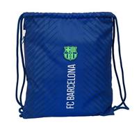 Safta F.C. Barcelona Navy Blue - Sports Bag Backpack, Drawstring Closure, Rucksack, Ideal for Children of Different Ages, Comfortable and Versatile, Quality and Resistance, 35 x 45 cm, navy, M, Casual