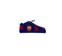 Safta F.C. Barcelona - School Shoe Case, Children's Pencil Case, Ideal for School Age Children, Comfortable and Versatile, Quality and Resistance, 24 x 2 x 10 cm, Navy Blue/Maroon, Navy Blue/Garnet,
