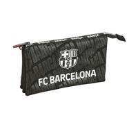 Safta F.cbarcelona 22x12x3 Cm Triple Pencil Case