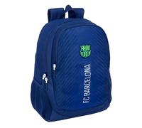 Safta F.C. BARCELONA NAVY BLUE - Children's School Backpack, Ideal for Children of Different Ages, Comfortable and Versatile, Quality and Resistance, 32 x 16 x 44 cm, navy, M, Casual