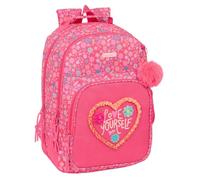 Safta FEELING - Children's School Backpack, Ideal for Children of Different Ages, Comfortable and Versatile, Quality and Resistance, 32 x 15 x 42 cm, multicoloured, M, Casual
