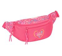 Safta FEELING - Waist Bag with External Pocket, Ideal for Young People and Children of Different Ages, Comfortable and Versatile, Quality and Resistance, 23 x 9 x 12 cm, multicoloured, M, Casual