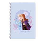 Safta Folio Notebook 80 H. Frozen Believe Hard Cover