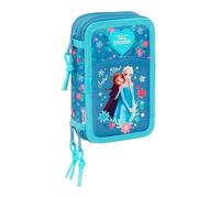 Safta Frozen 12.5x19.5x5.5 Cm Triple Pencil Case