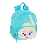 Safta Frozen - Nursery Backpack, Adaptable to Cart, Easy Cleaning, Ideal for Children of Different Ages, Comfortable and Versatile, Quality and Resistance, 22 x 10 x 27 cm, blue turquoise, M, Casual