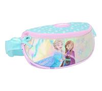 Safta Frozen Cool Days - Children's Waist Bag, Ideal for Young People and Children of Different Ages, Comfortable and Versatile, Quality and Resistance, 23 x 9 x 14 cm, Purple/Sky Blue, Violet/Sky