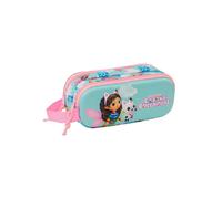 Safta Gabby´s Dollhouse 3d Double Pencil Case