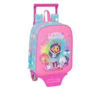 Safta Gabby´s Dollhouse Confetti Mini 6l 22x27x10 Cm Wheeled Backpack