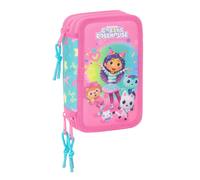 Safta Gabby´s Dollhouse Confetti Pencil Case 37 Pieces