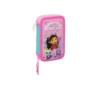 Safta Gabby´s Dollhouse Party Double Filled Pencil Case 28 Units