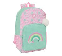 Safta GLOWLAB AMAZING School Backpack, Adaptable to Cart, Ideal for Children of Different Ages, Comfortable and Versatile, Quality and Resistance, multicoloured, M, Casual