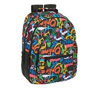 SAFTA GRAFFITI COLORS - Children's School Backpack, Ideal for Children of Different Ages, Comfortable and Versatile, Quality and Resistance, 32 x 15 x 42 cm