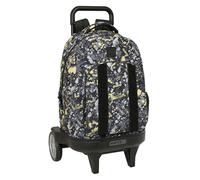 SAFTA GRAFFITI SPLASH - Large Backpack with Wheels, Compact Evolution, Removable, Ideal for Children of Different Ages, Comfortable and Versatile, Quality and Resistance, 33 x 22 x 45 cm