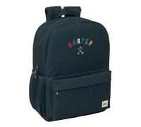 Safta HARPER & NEYER - School Backpack, Adaptable to Cart, Ideal for Children of Different Ages, Comfortable and Versatile, Quality and Resistance, 32 x 14 x 43 cm, navy, M, Casual