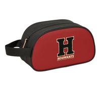 Safta - Harry Potter Hogwarts Trolley Toiletry Bag, Side Hand Handle, Zippered Compartment, Children's and Youth School Organizer, School Toiletry Bag, Measures 26 x 12 x 15 cm