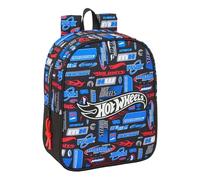 Safta HOT WHEELS - Children's Backpack, Children's Backpack, School Backpack, Adaptable to Trolley, Ideal for Nursery, Comfortable and Versatile, Quality and Resistance, 22 x 10 x 27 cm, multicoloured