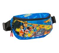 Safta HOT WHEELS LET'S RACE - Children's Fanny Pack, Ideal for Youth and Children of Different Ages, Comfortable and Versatile, Quality and Resistance, 23 x 9 x 14 cm, Blue/Black, M, Casual
