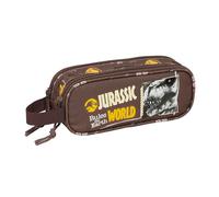 Safta Jurassic World 21x8x6 Cm Double Pencil Case