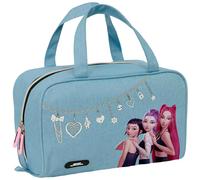 Safta K-pop Demon Hunters 8l 31x14x19 Cm Wash Bag Blue Kids
