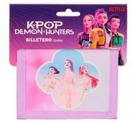 K-POP Demon Hunters Artist Wallet with Header Wallet Purse Comfortable Versatile Resistance 12.5x9.5cm