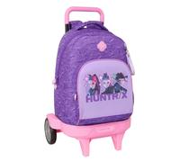 Safta K-pop Demon Hunters Battle Compact Evolutive 33l Wheeled Backpack