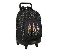 Safta K-pop Demon Hunters Sound Compact Evolutive 33l Wheeled Backpack