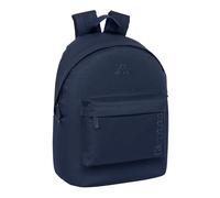 Safta KAPPA BASICS - Youth Backpack for Laptop 14.1 Inches, Ideal for Young People of Different Ages, Comfortable and Versatile, Quality and Resistance, 31 x 16 x 41 cm, navy, M, Casual