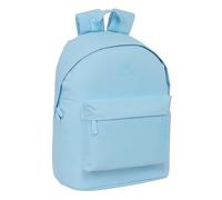 Safta KAPPA BASICS - Youth Backpack for Laptop 14.1 Inches, Ideal for Young People of Different Ages, Comfortable and Versatile, Quality and Resistance, 31 x 16 x 41 cm, light blue, M, Casual