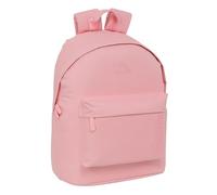 Safta KAPPA BASICS - Youth Backpack for Laptop 14.1 Inches, Ideal for Young People of Different Ages, Comfortable and Versatile, Quality and Resistance, 31 x 16 x 41 cm, pink, M, Casual