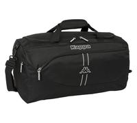 Safta Kappa Dark - Sports Bag, Backpack, Ideal for Children of Different Ages, Comfortable and Versatile, Quality and Resistance, 50 x 25 x 25 cm, Black/White, M, Casual