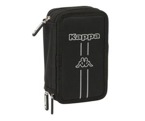 Safta KAPPA Dark School Pencil Case with 37 Tools Included, Children's Pencil Ca