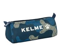 Safta KELME EPIC - Pencil Case with Zip and Compartment, Children's Pencil Case, Ideal for School Age Children, Comfortable and Versatile, Quality and Resistance, 21 x 7 x 8 cm, navy, M, Casual